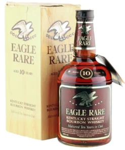 Eagle Rare 10 Year Old Bourbon Whiskey, Eighties Lawrenceburg Bottling
